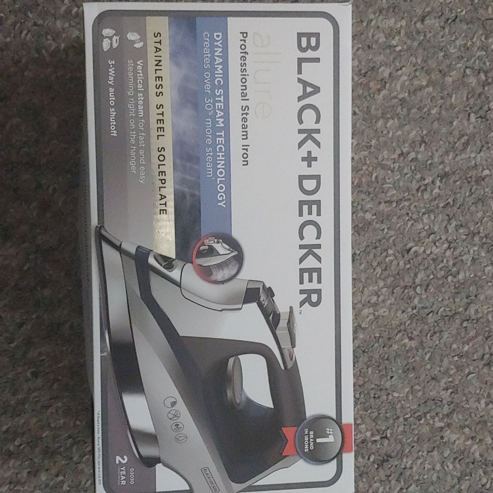 Black+Decker Professional Steam Iron